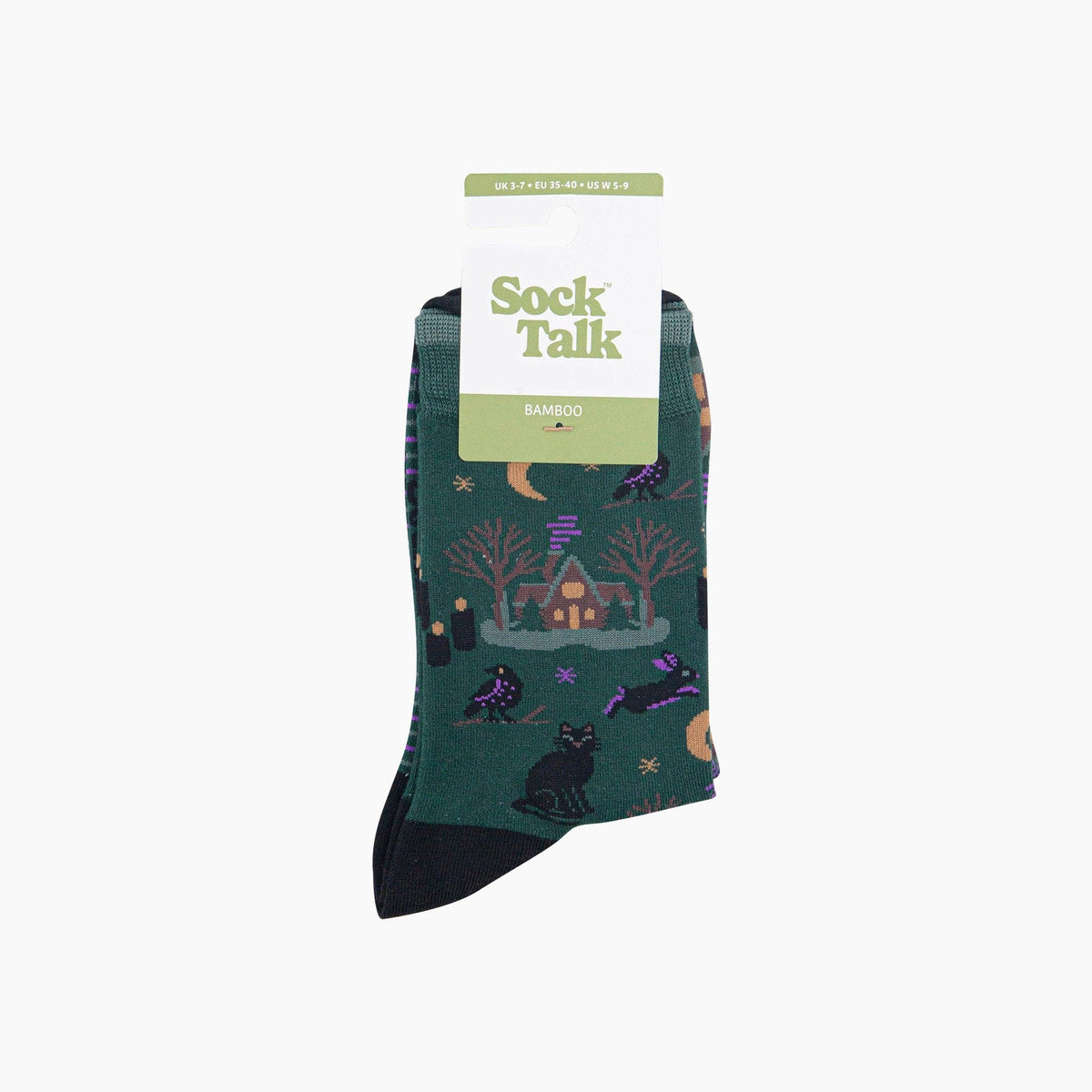 Witchy Cabin Bamboo Socks