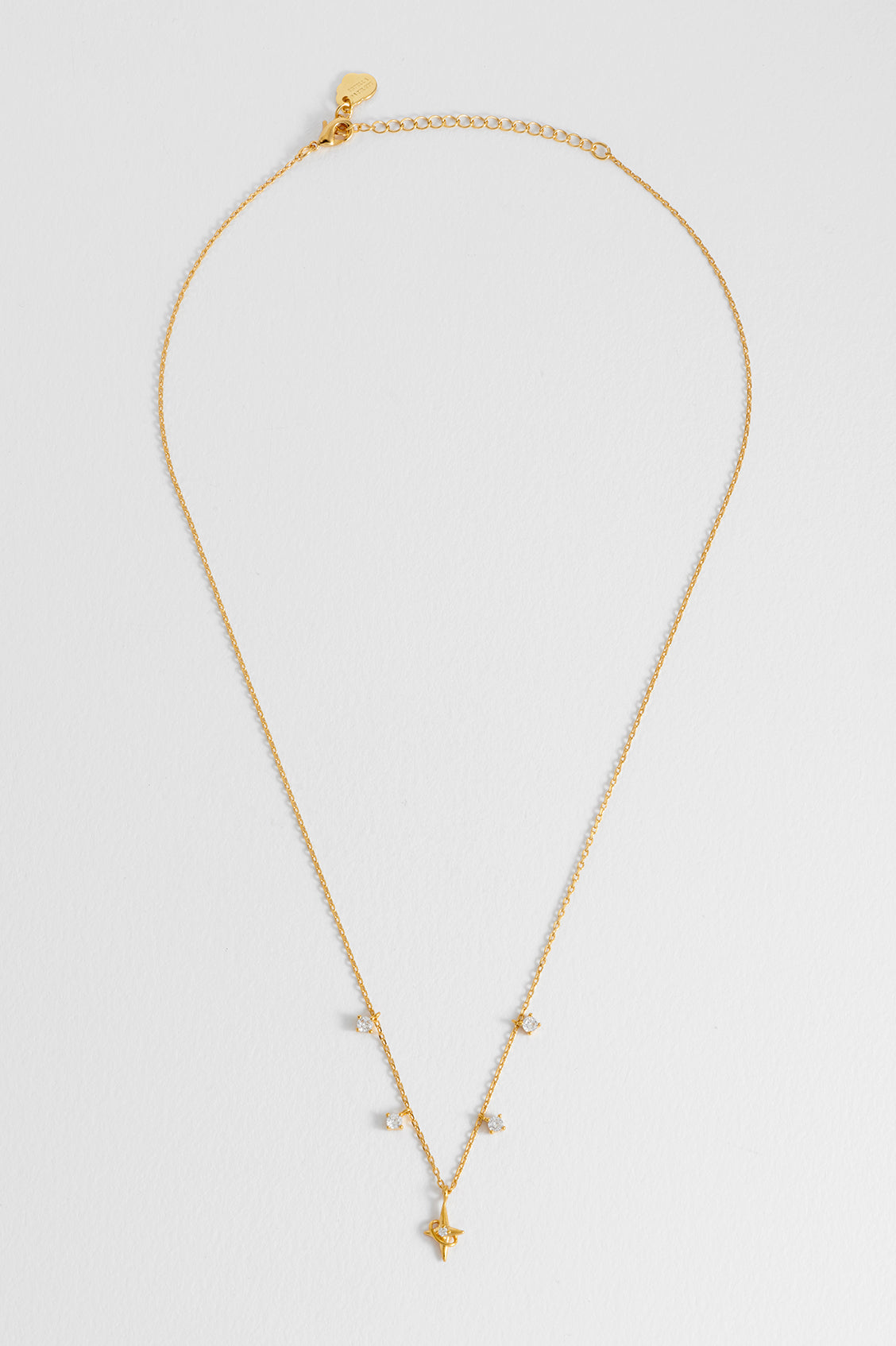 Estella Bartlett North Star Charm Necklace