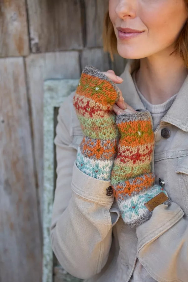 Oban Fair isle Handwarmers