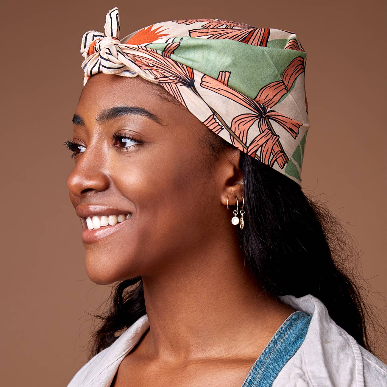 The Tropics Organic Cotton Square Neckerchief