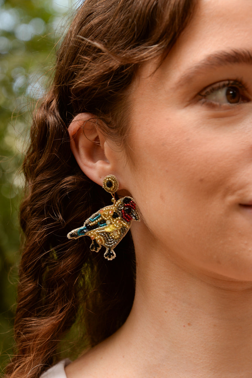 My Doris Goldfinch Earrings