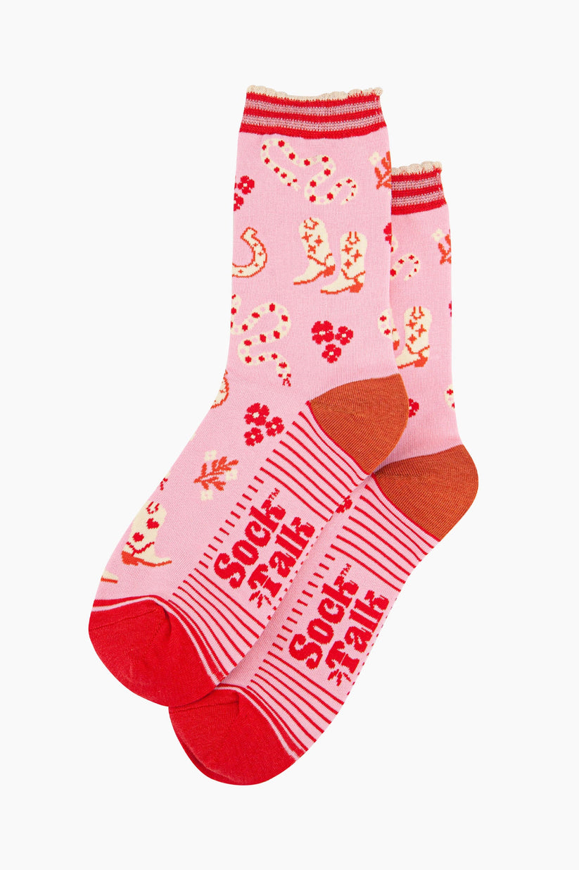 Cowgirl Bamboo Socks