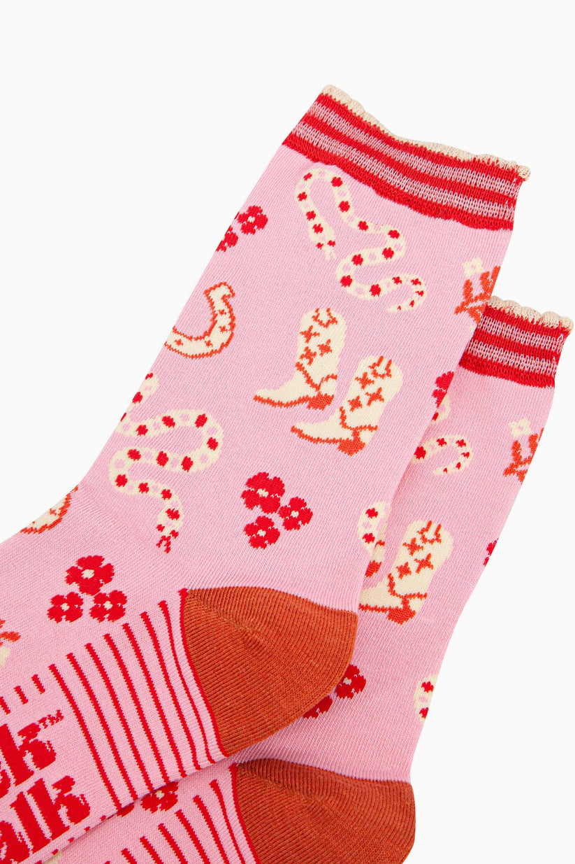 Cowgirl Bamboo Socks