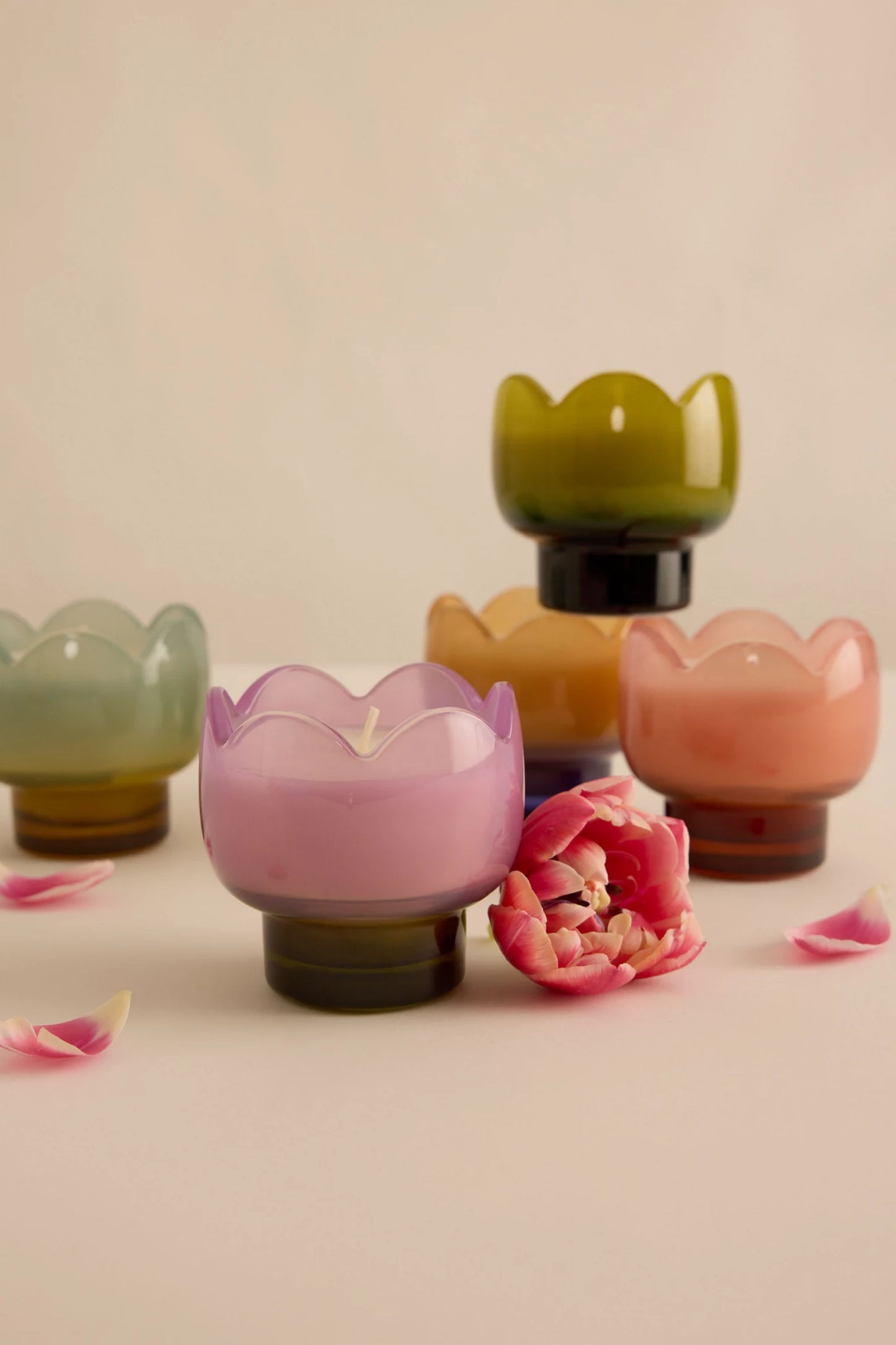 Paddywax Bronzed Gardenia Tulip Candle