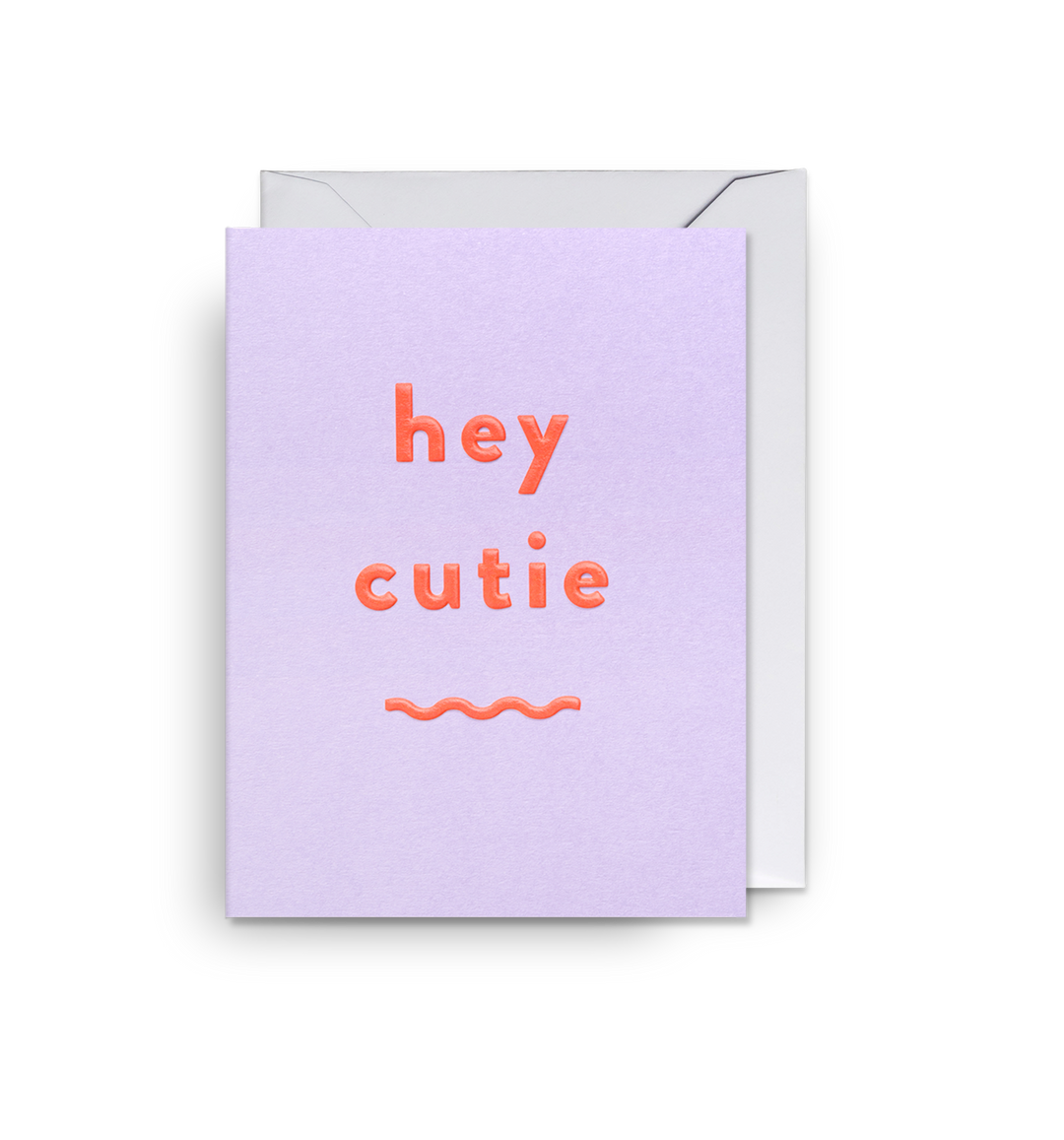 Hey Cutie Mini Card