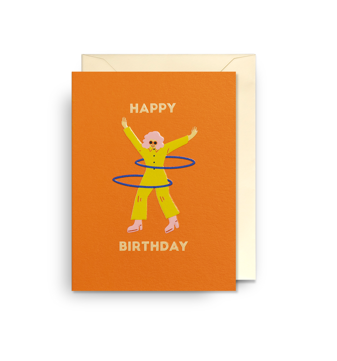 Happy Birthday Retro Babe Mini Card