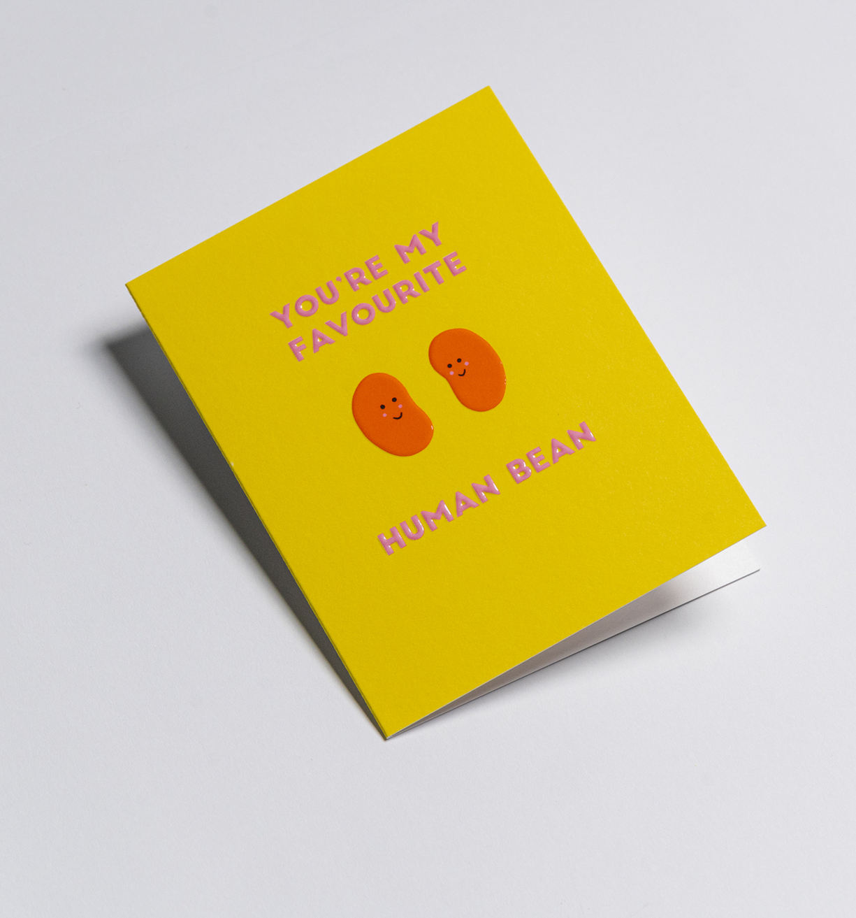 Favourite Human Bean Mini Card