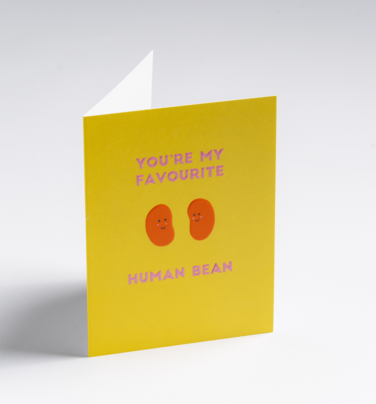 Favourite Human Bean Mini Card