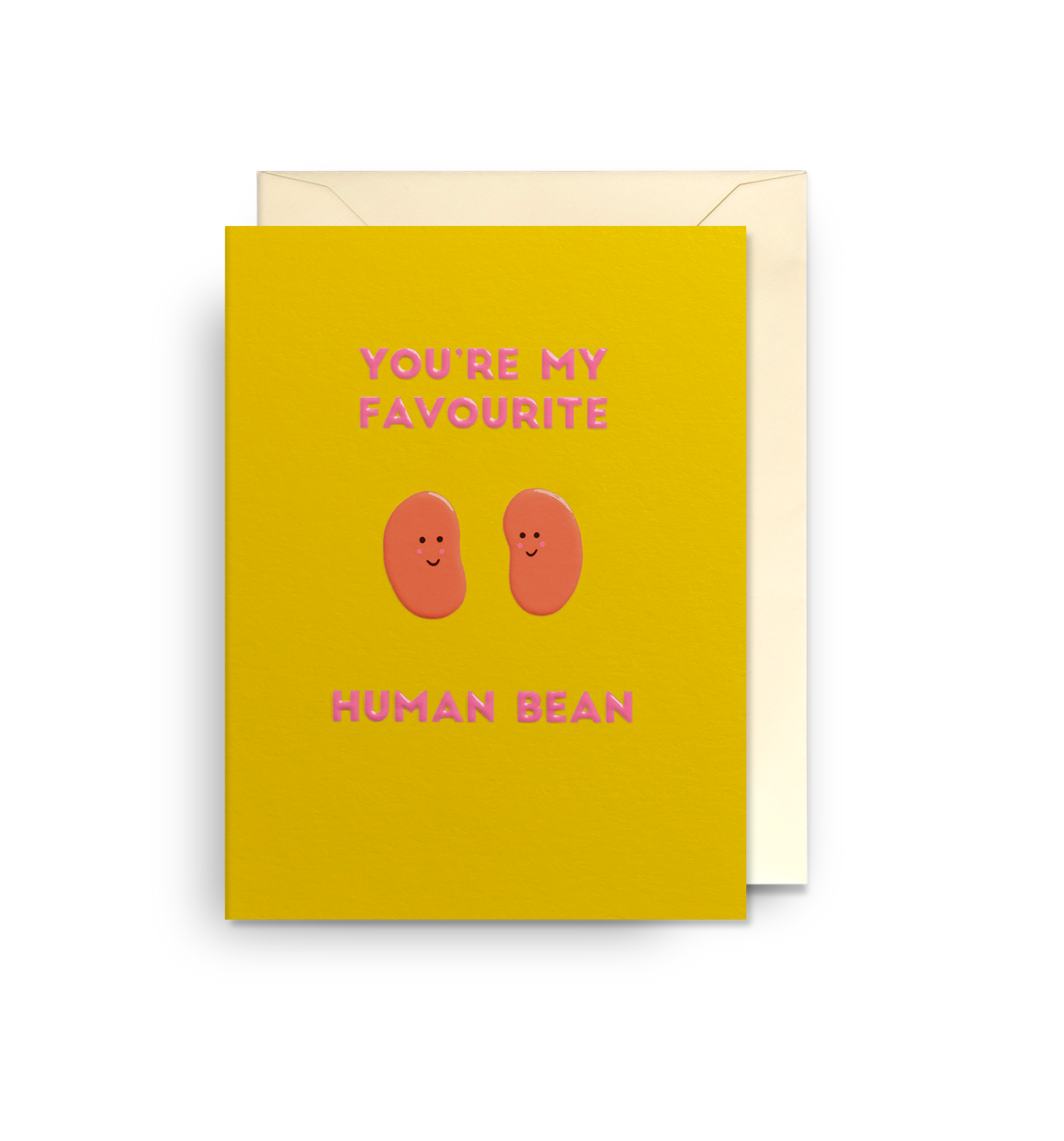 Favourite Human Bean Mini Card