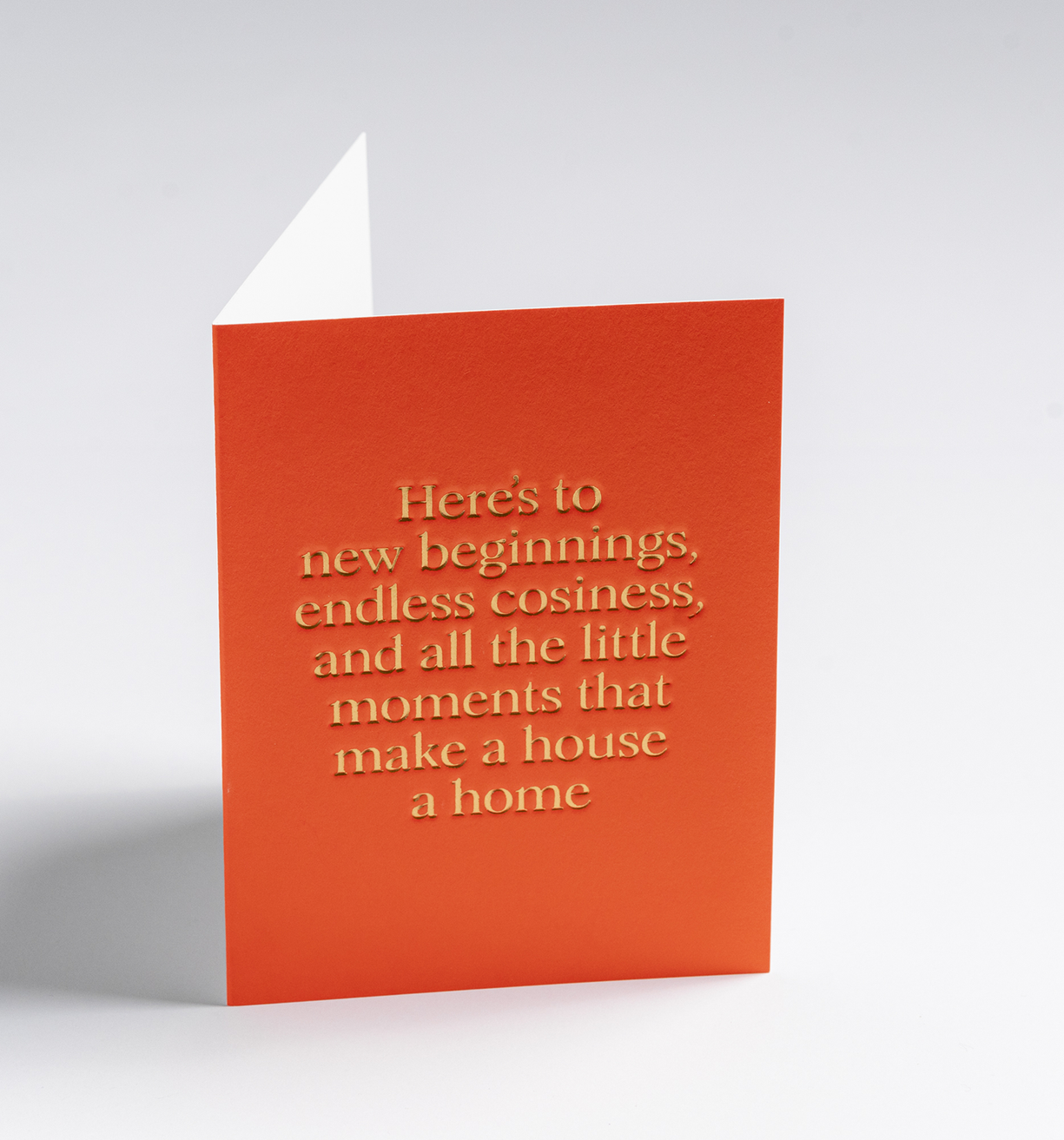 Here's To New Beginnings Mini Card