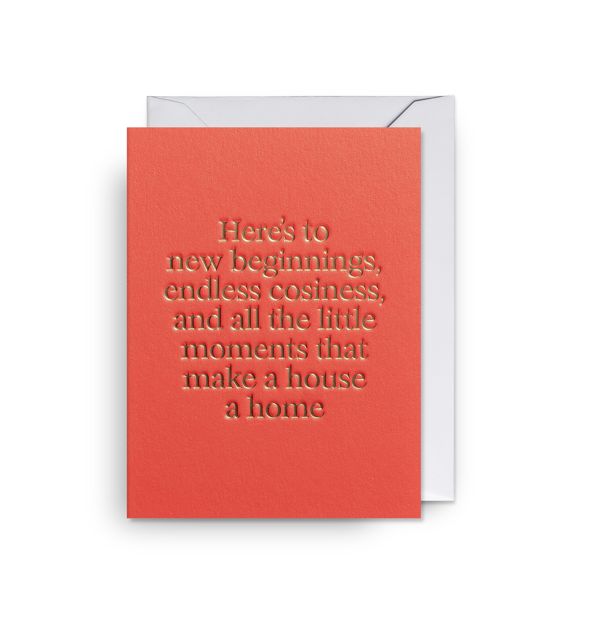 Here's To New Beginnings Mini Card