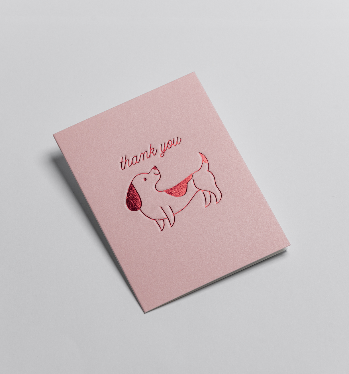Thank You Dog Mini Card