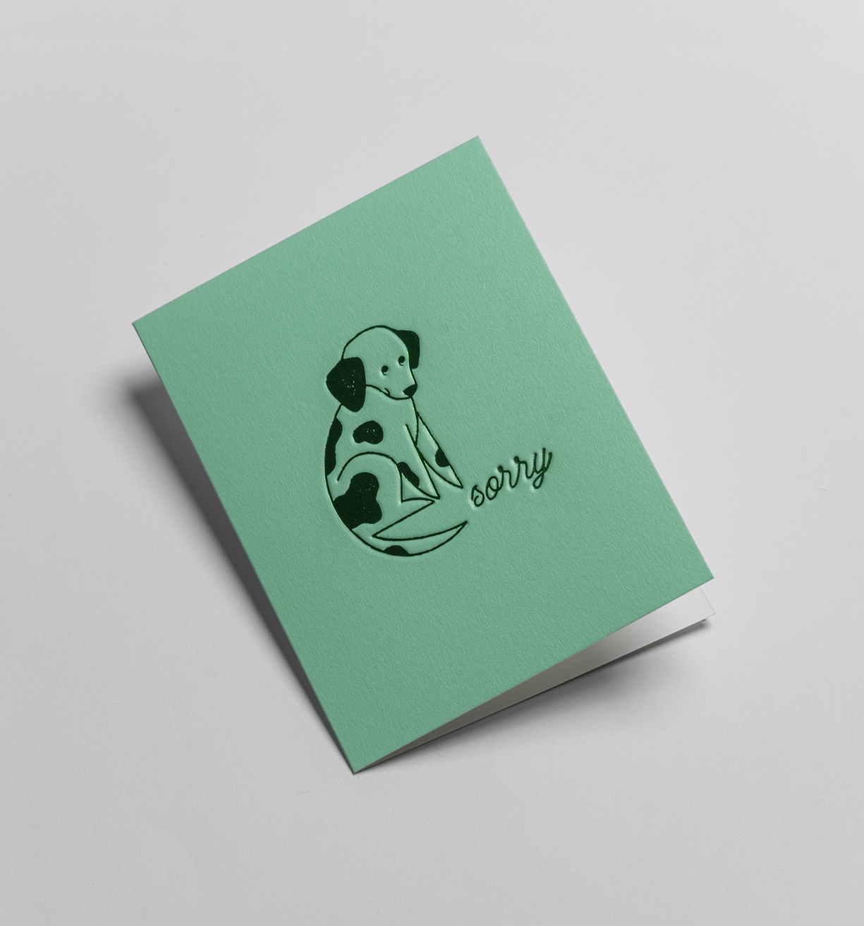 Sorry Dog Mini Card