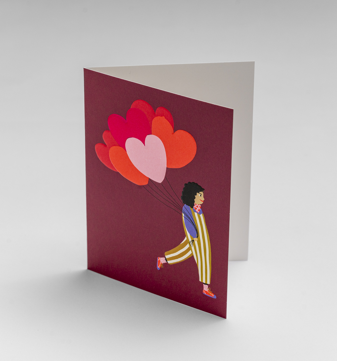 Heart Balloon Mini Card
