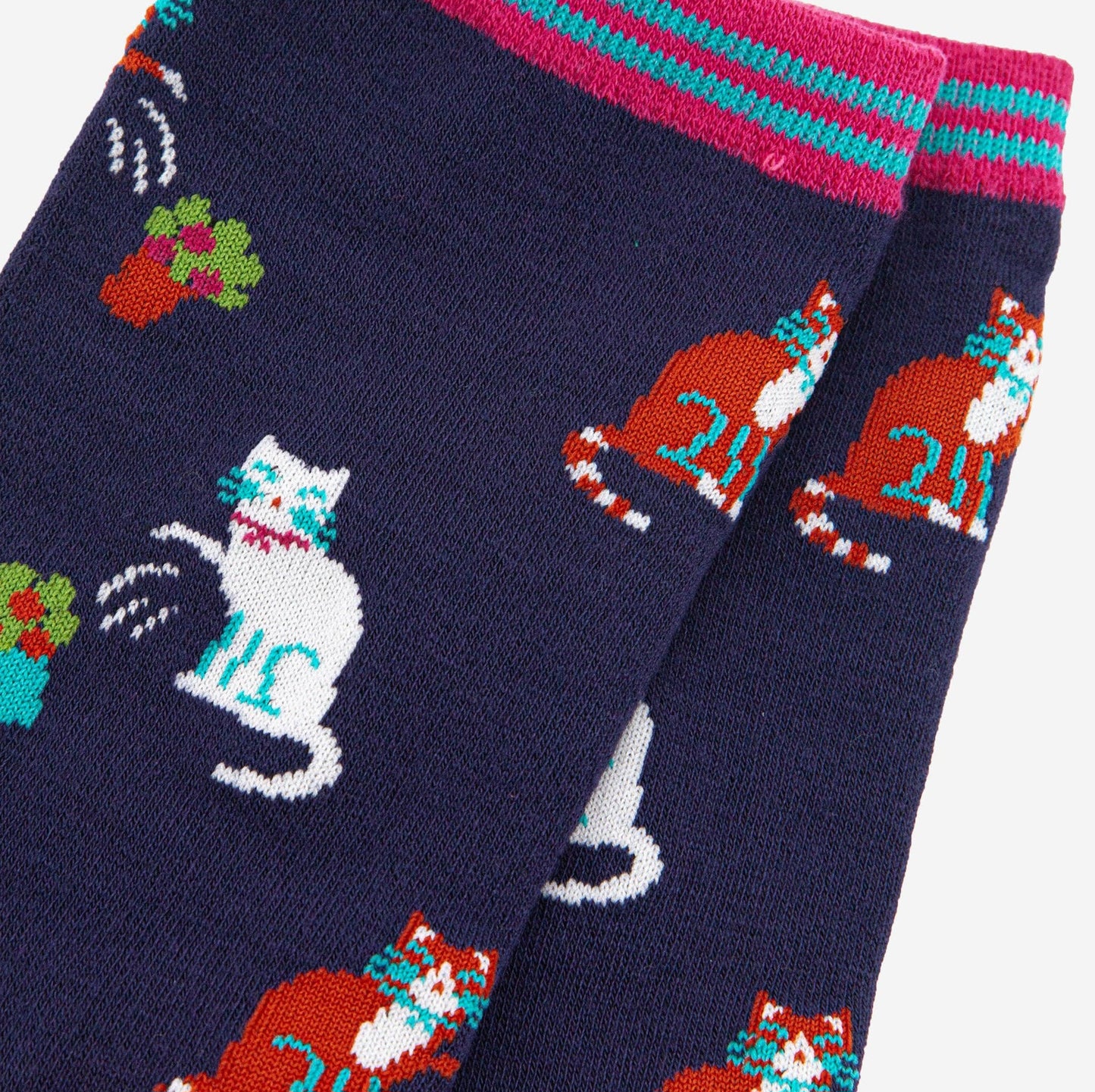 Clumsy Cats Bamboo Socks
