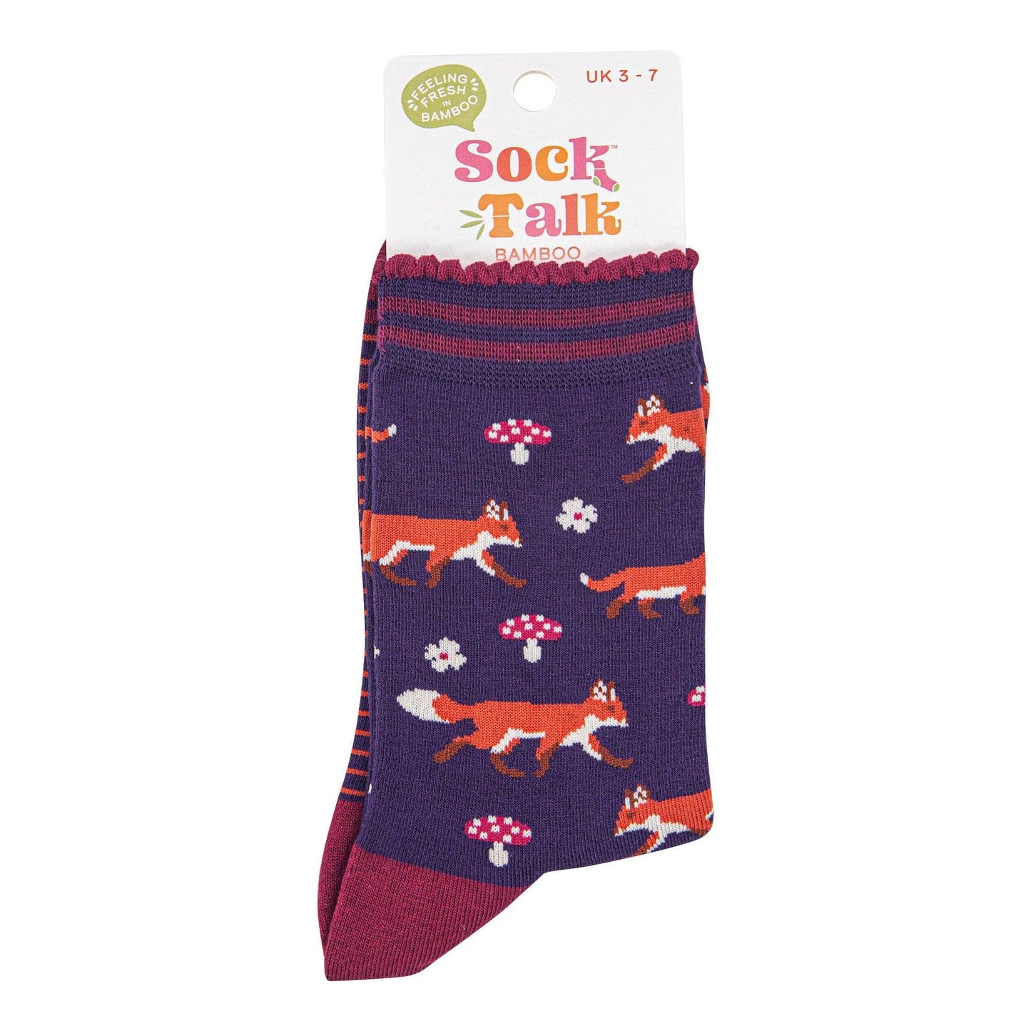 Fox & Toadstool Bamboo Socks