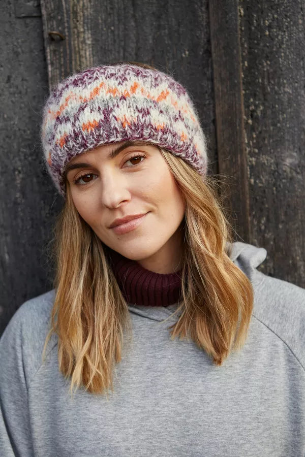 Totnes Headband Damson
