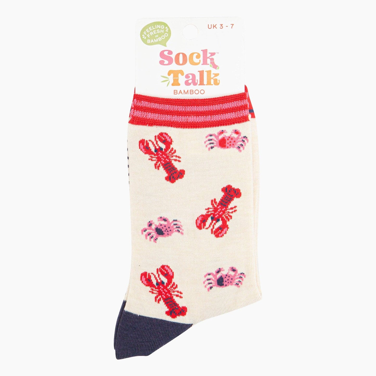 Lobster & Crab Bamboo Socks