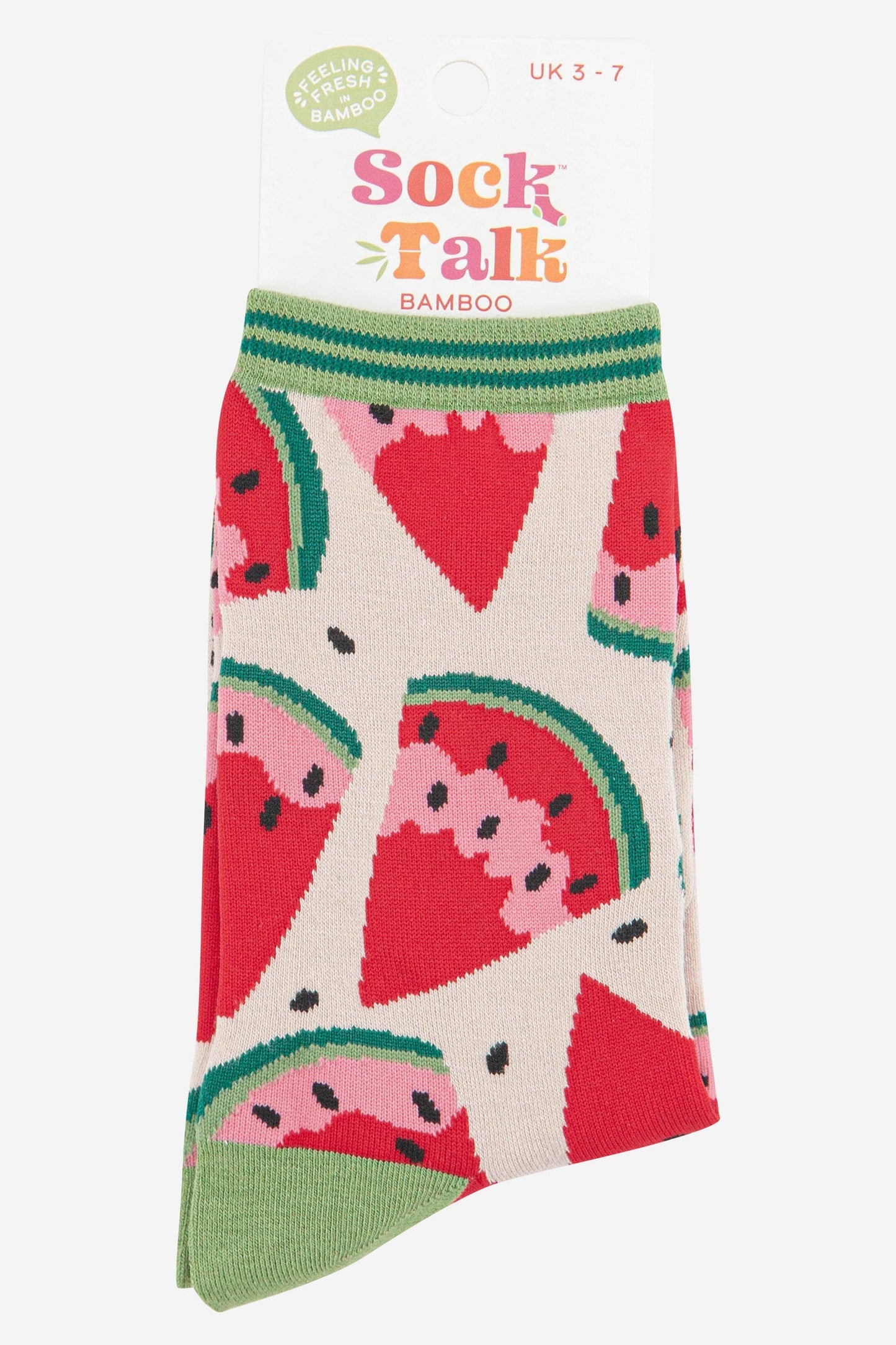 Watermelon Bamboo Socks