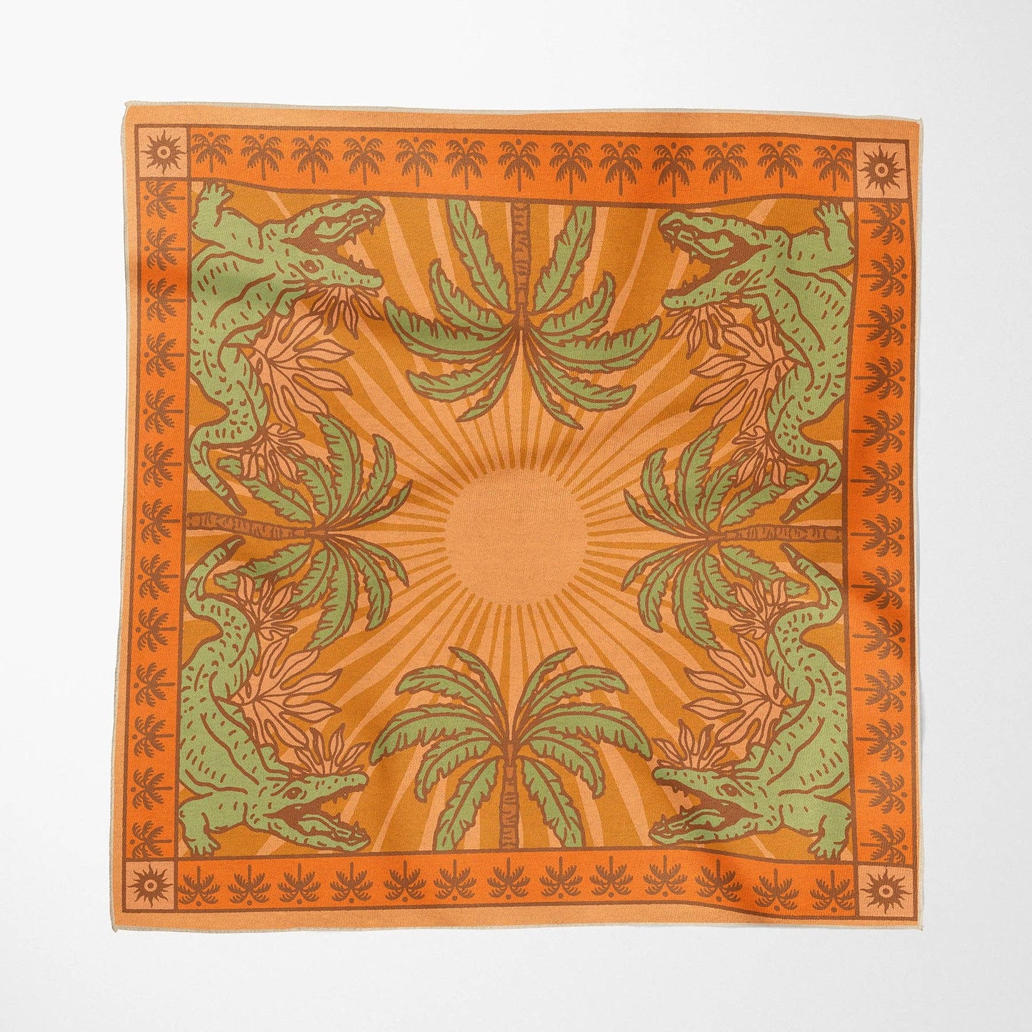 Crocodila Organic Cotton Square Neckerchief