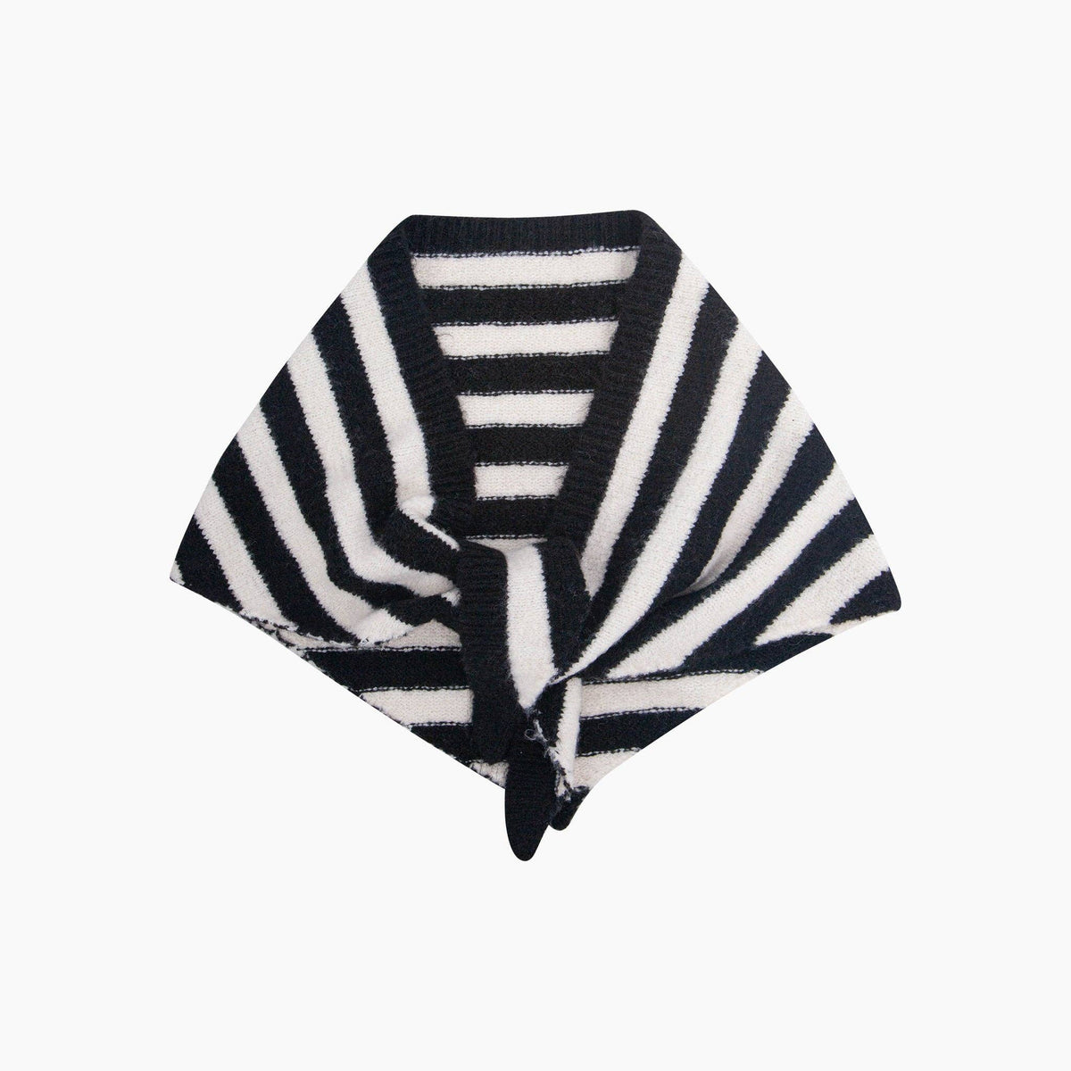 Striped Triangle Scarf