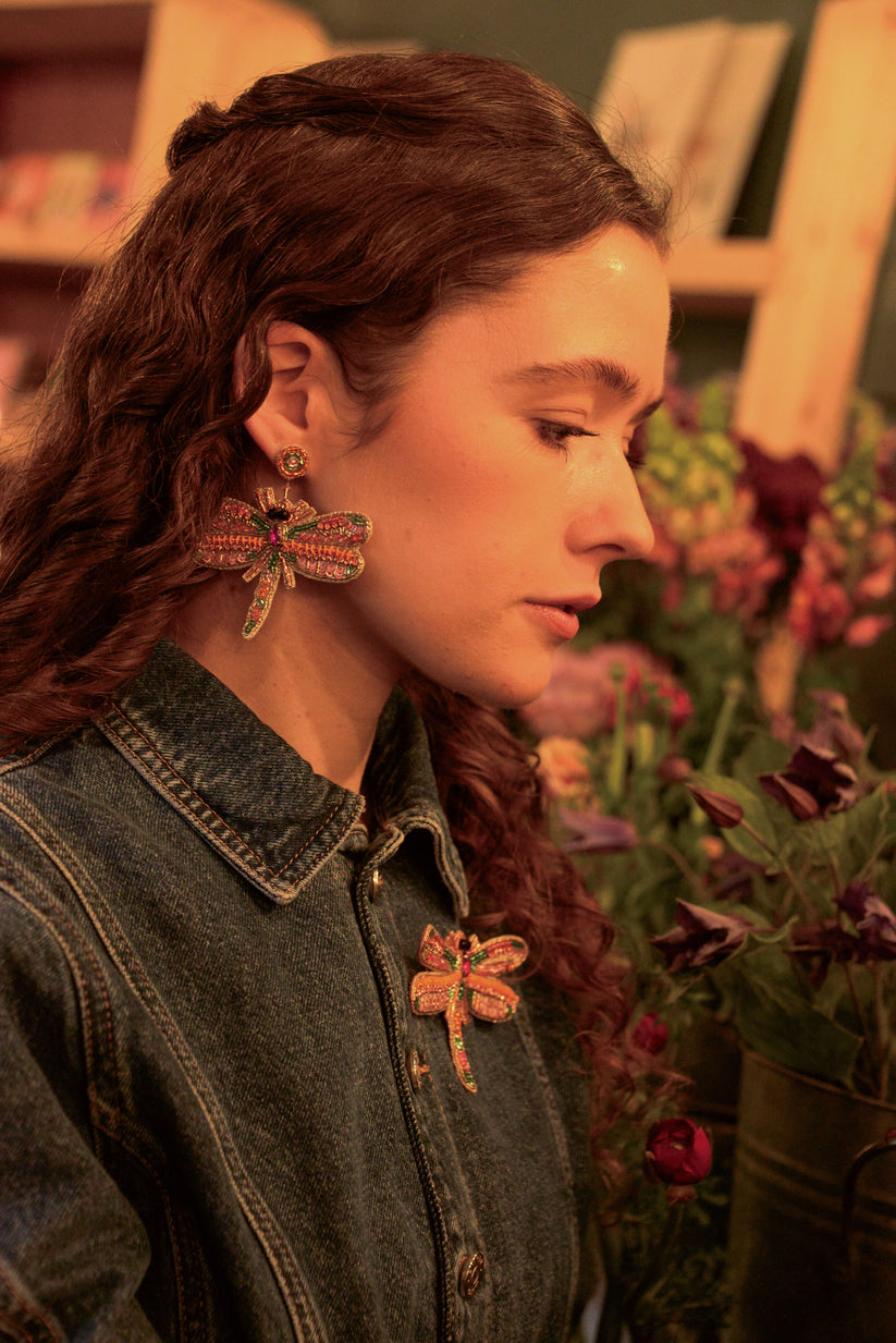 My Doris Dragonfly Earrings