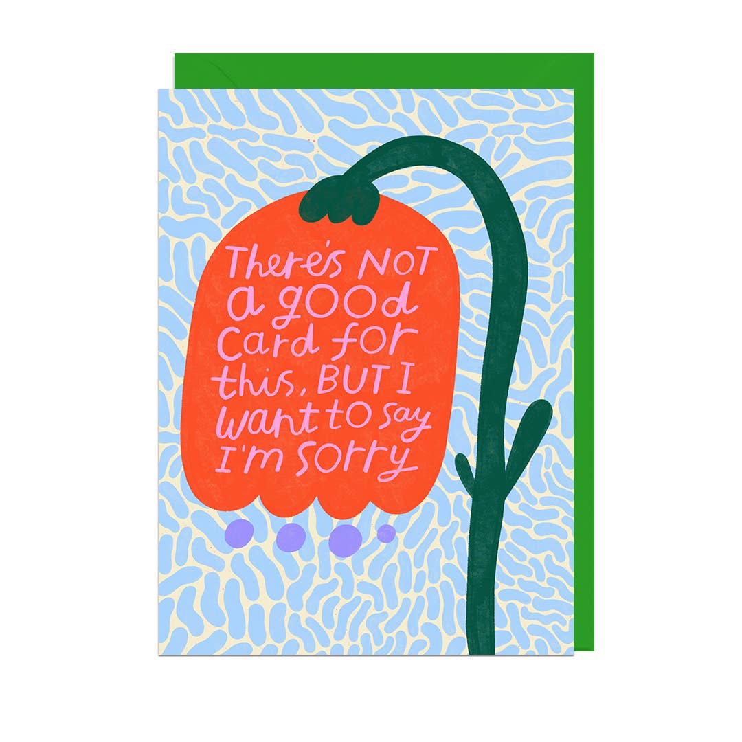 Sorry Flower Card