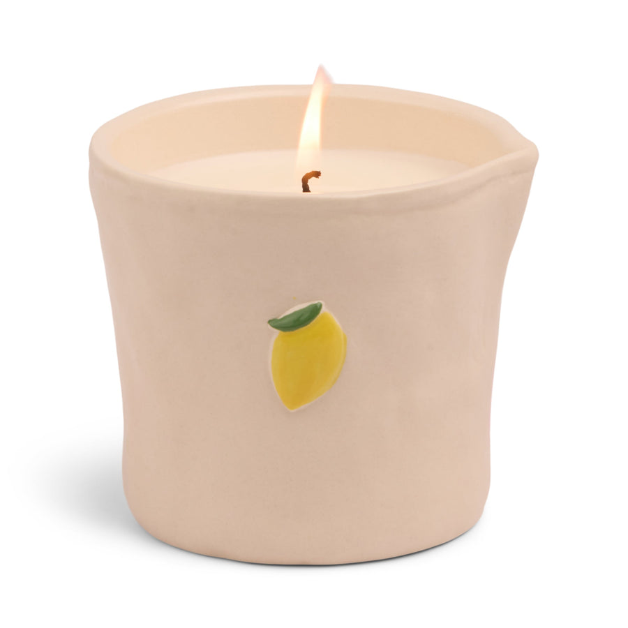 Paddywax Bistro Meyer Lemon Ceramic Soy Candle