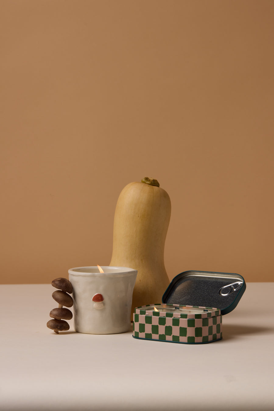 Paddywax Bistro Wild Mushroom Tin Soy Candle
