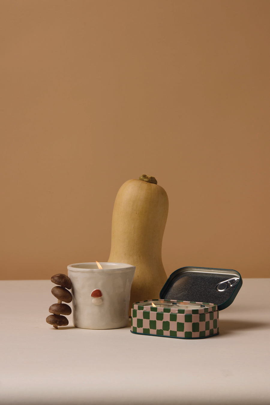 Paddywax Bistro Wild Mushroom Ceramic Soy Candle