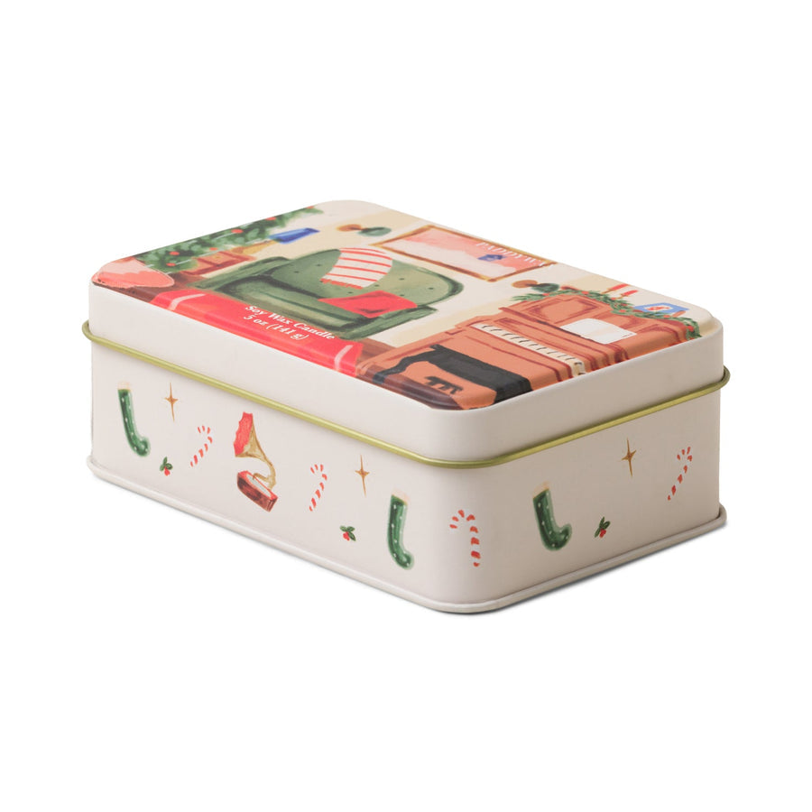 Paddywax Christmas Tin - Pomegranate Spruce