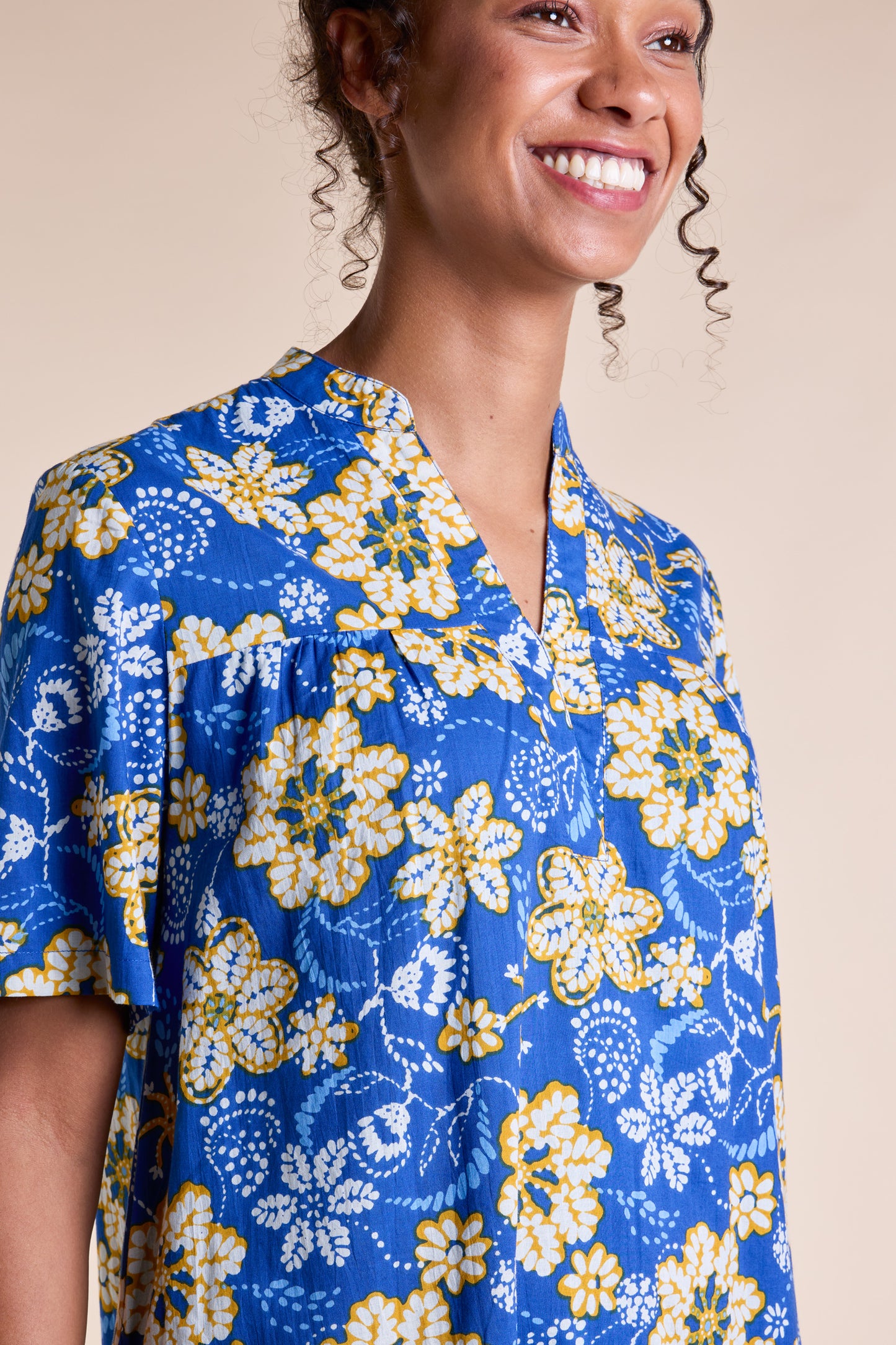 Nomads China Tiered Tunic Dress
