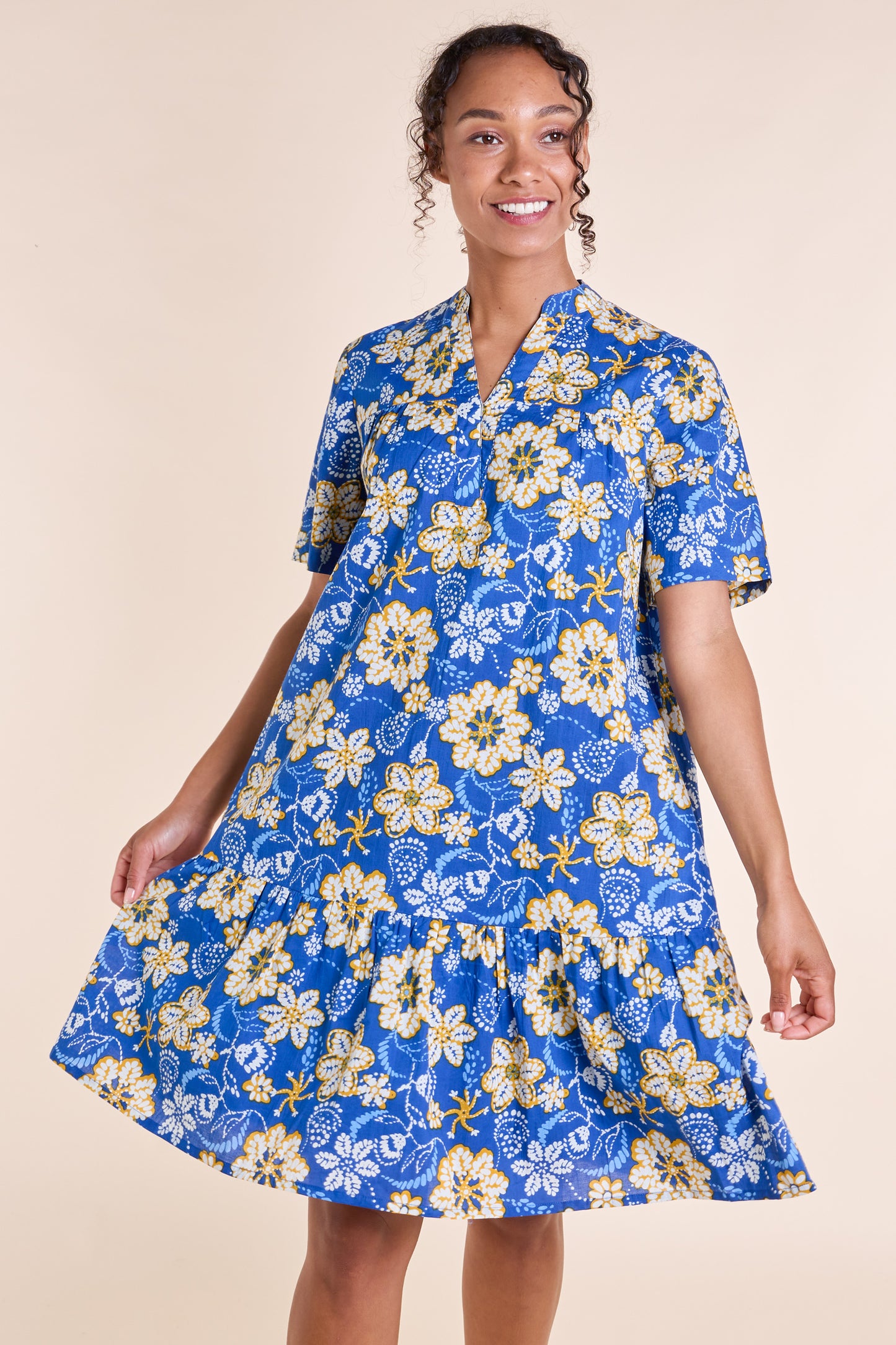 Nomads China Tiered Tunic Dress