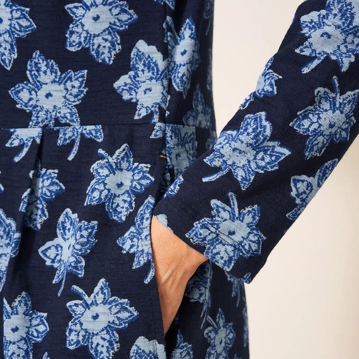 Wild Bloom Jersey Dress