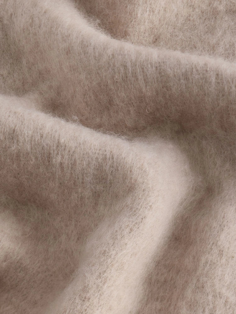 Hazel Chunky Scarf in Mushroom