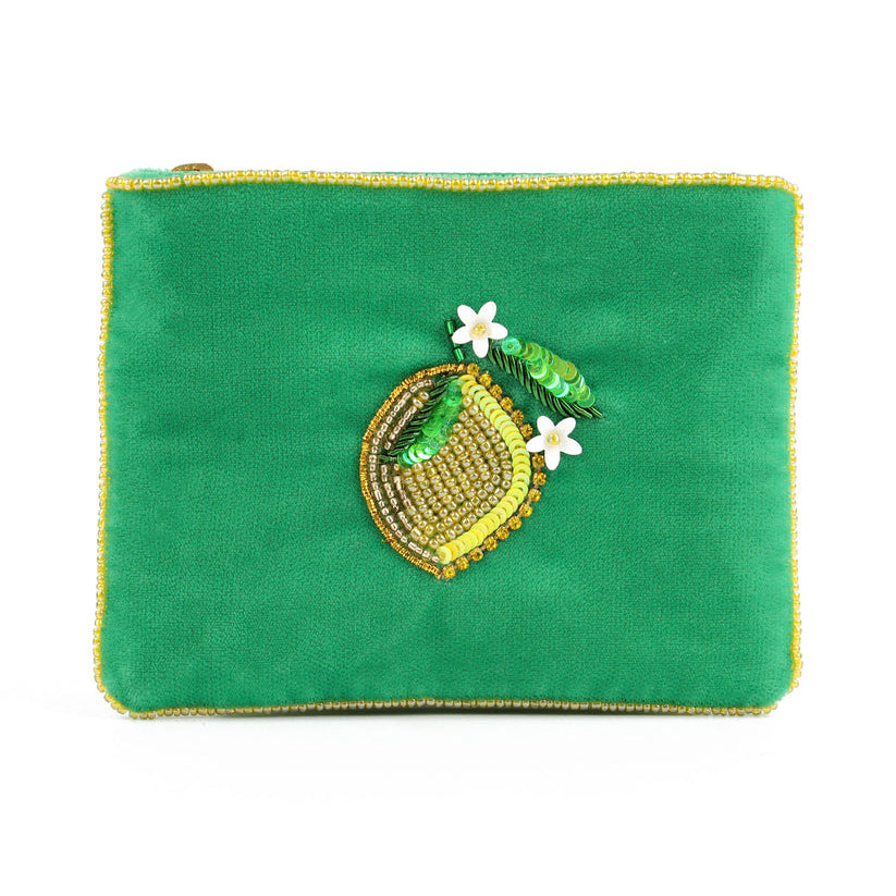 My Doris Green Lemon Small Purse