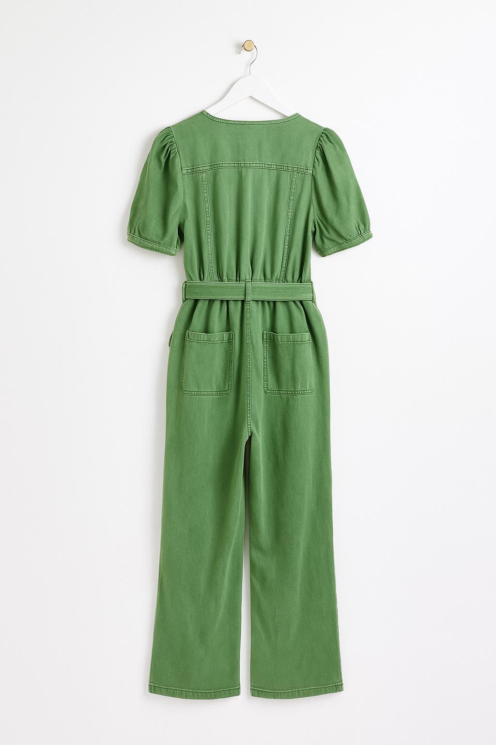 Oliver Washed Green Jumpsuit