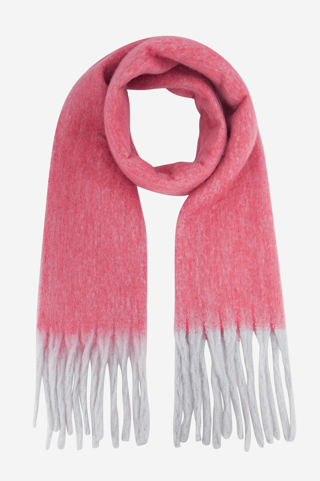 Jules Chunky Contrast Tassel Scarf