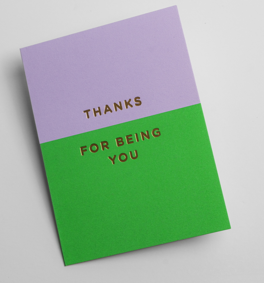 Thanks For Being You Mini Card