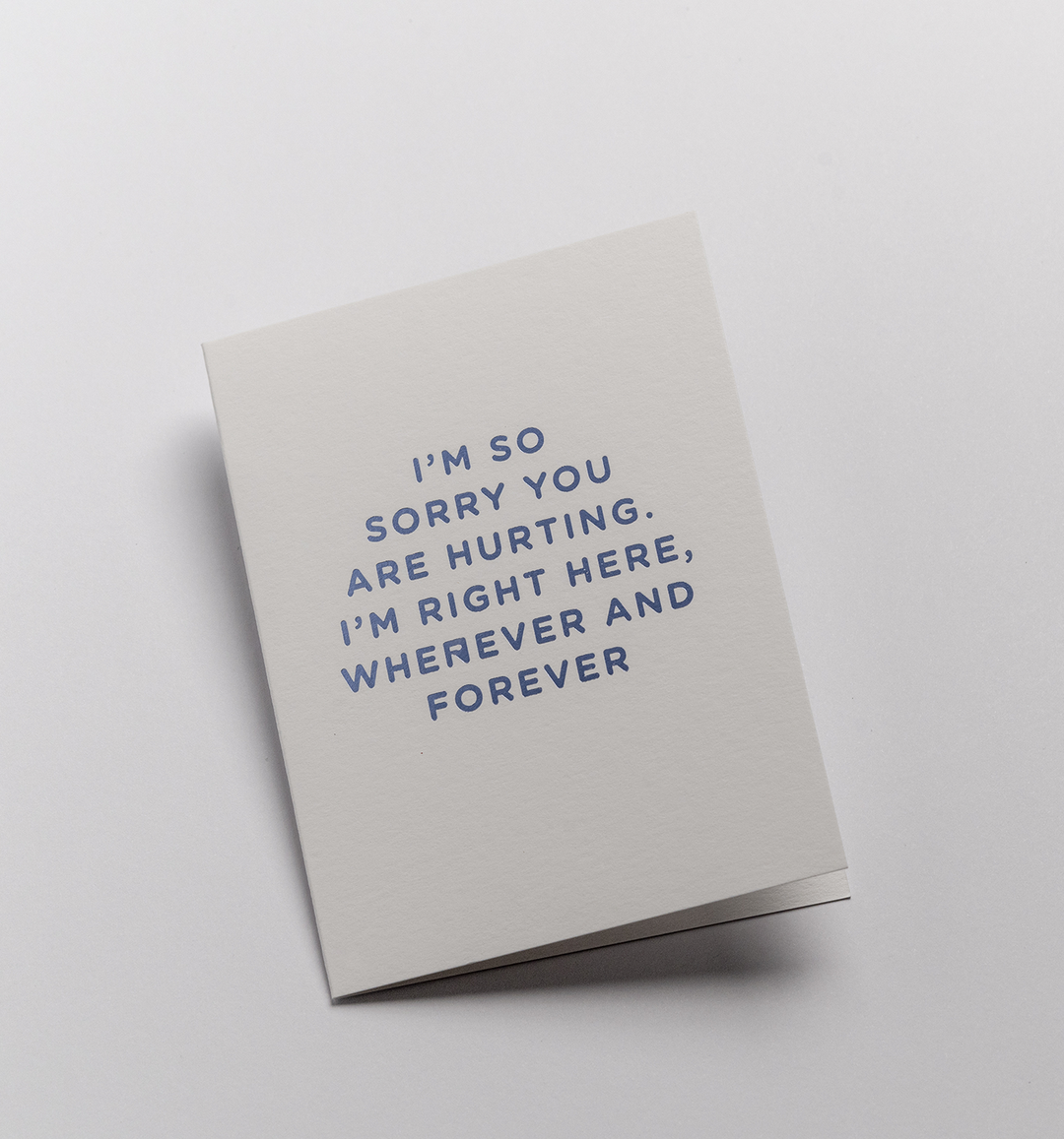 I'm So Sorry You're Hurting Mini Card