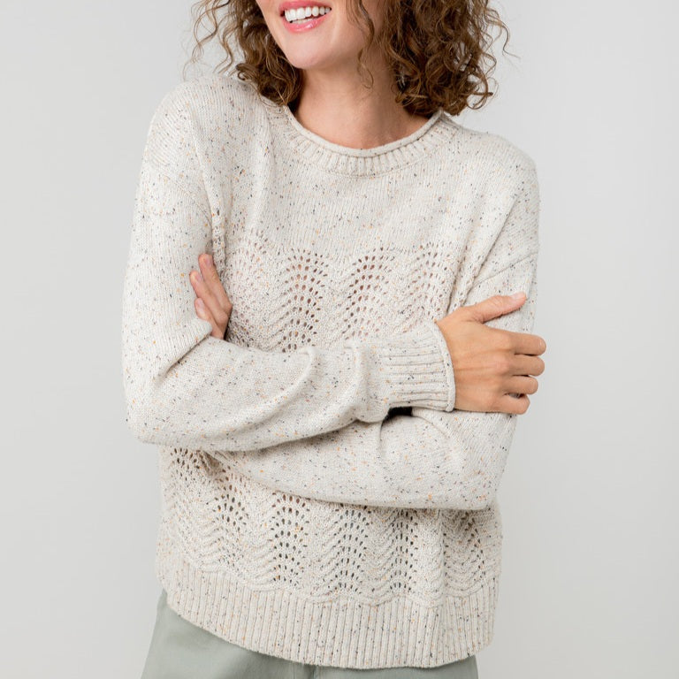 Lily & Me Leah Pointelle Jumper