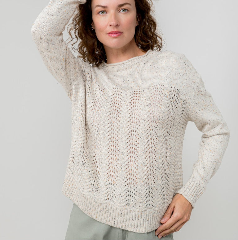 Lily & Me Leah Pointelle Jumper