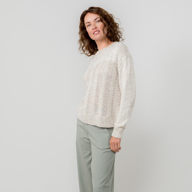 Lily & Me Leah Pointelle Jumper