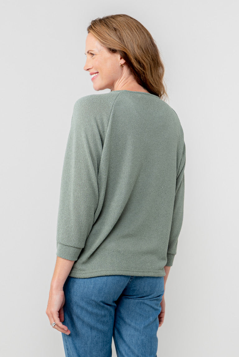 Lily & Me Laburnum Top in Sage