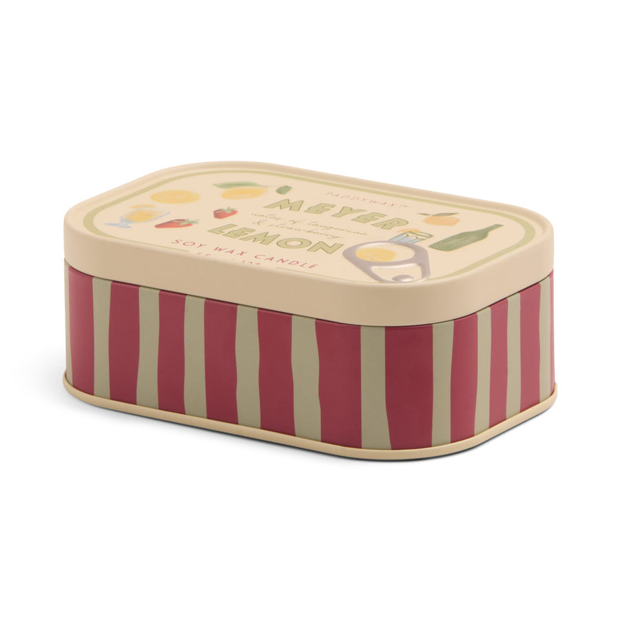 Paddywax Bistro Meyer Lemon Tin Soy Candle