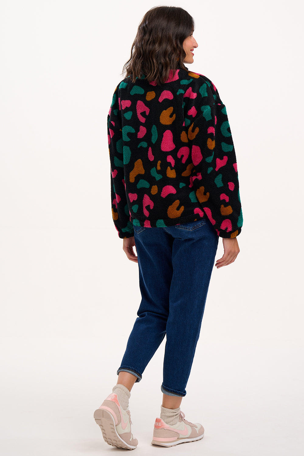 Sugarhill Brighton Hartley Animal Print Fleece Jacket