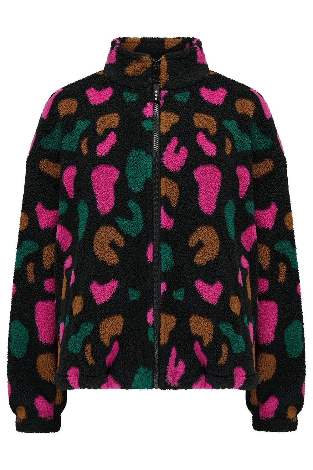 Sugarhill Brighton Hartley Animal Print Fleece Jacket