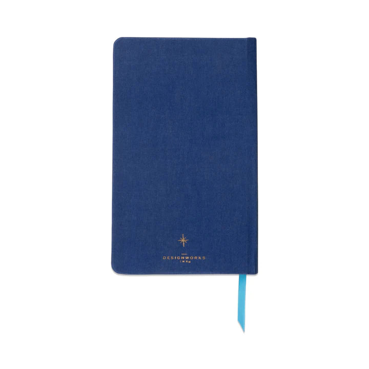 Celestial Starry Evil Eye Bookcloth Journal