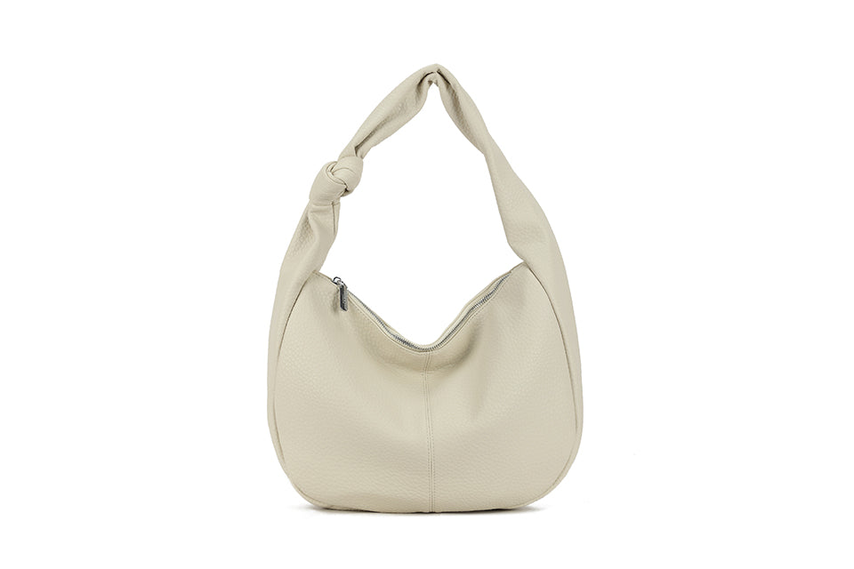 Knot Shoulder Bag in Ivory