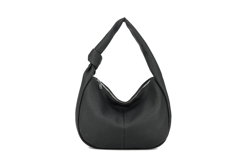Knot Shoulder Bag in Black